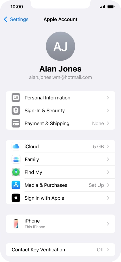 Slide your finger upwards starting from the bottom of the screen to return to the home screen.