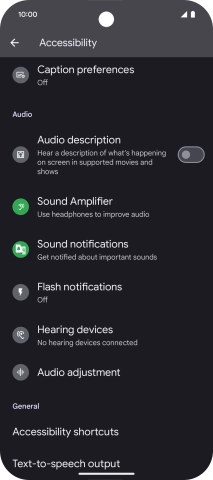 Press the required category below 