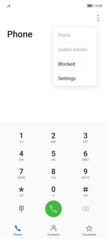 Press Settings. Press Settings.