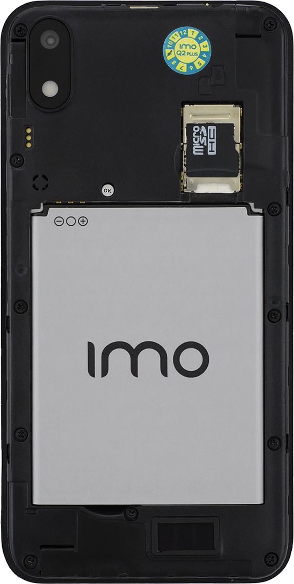 Slide the memory card into the memory card holder.