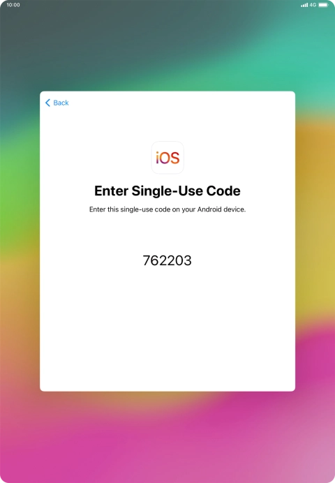 Follow the instructions on the screen and in the 