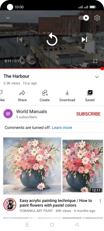 Press the Home key to return to the home screen. Press the Home key to return to the home screen.