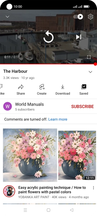 Press the Home key to return to the home screen. Press the Home key to return to the home screen.