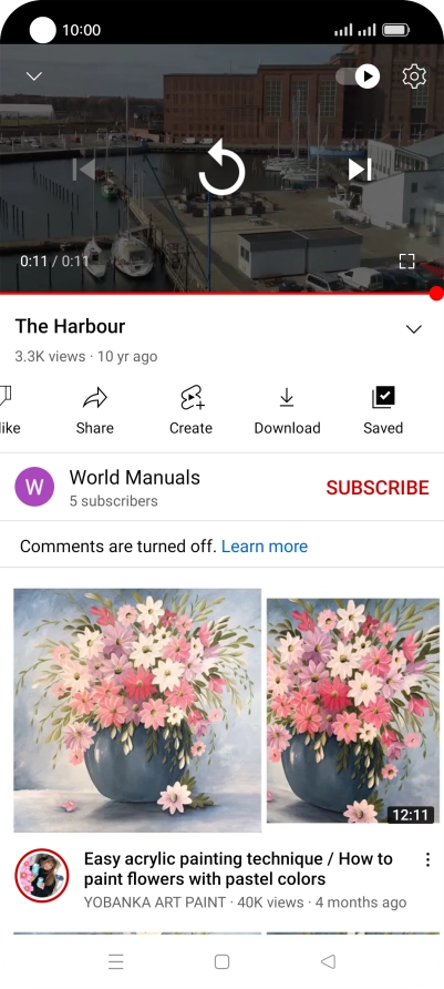 Press the Home key to return to the home screen. Press the Home key to return to the home screen.