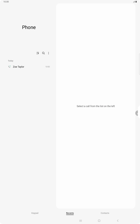 Press the required number.