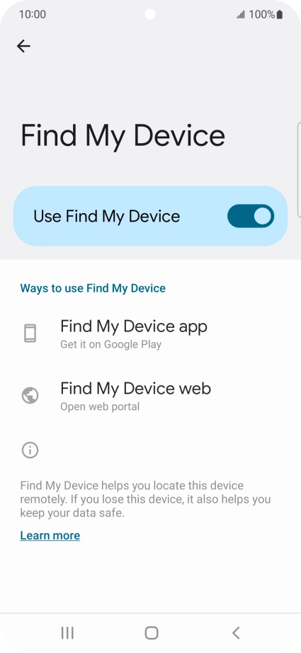 Press the Home key to return to the home screen. Press the Home key to return to the home screen.
