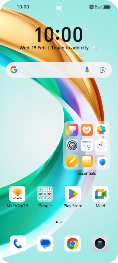 The network mode icon shows the network mode currently used by your phone.