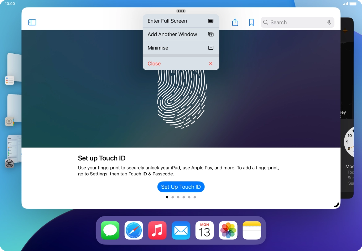 Press Add Another Window.