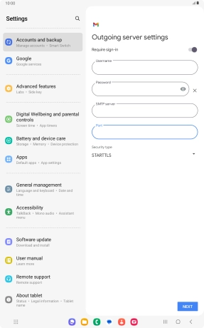 Press the drop down list below Press the drop down list below