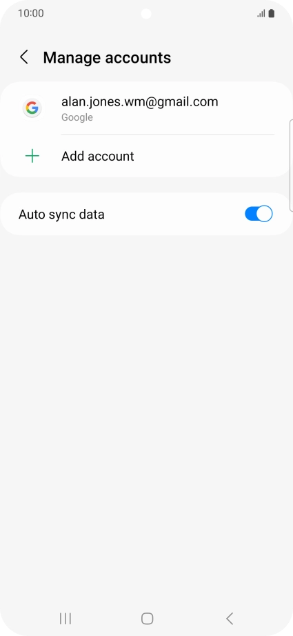 Press the Home key to return to the home screen. Press the Home key to return to the home screen.