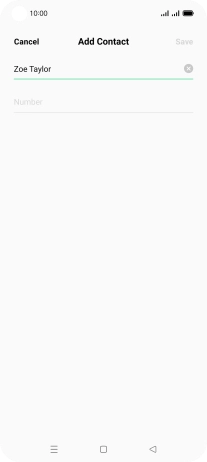 Press Number and key in the required phone number. Press Number and key in the required phone number.