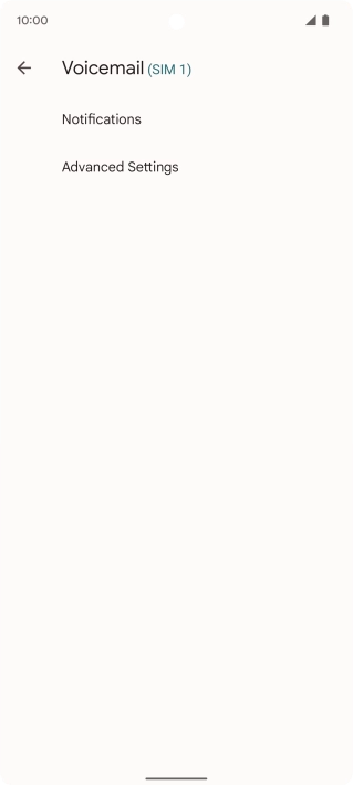 Press Advanced Settings.