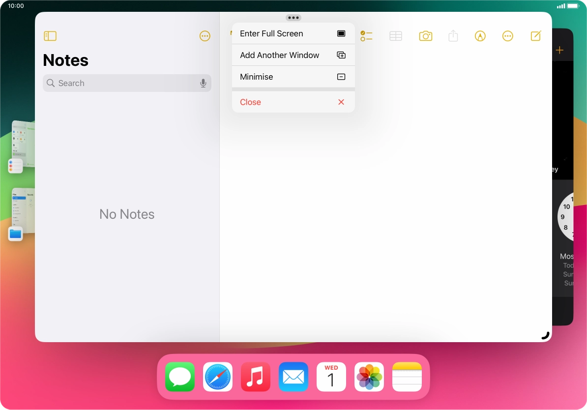 Press Add Another Window. Press Add Another Window.