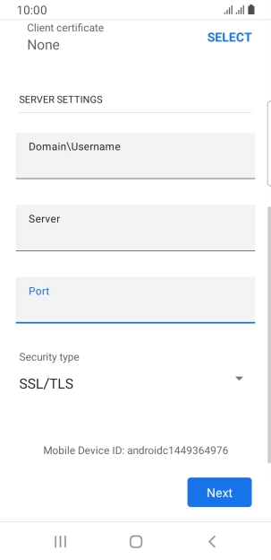 Press the drop down list below Press the drop down list below
