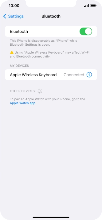 Slide your finger upwards starting from the bottom of the screen to return to the home screen.