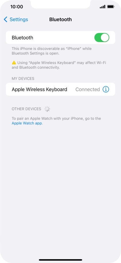Slide your finger upwards starting from the bottom of the screen to return to the home screen.