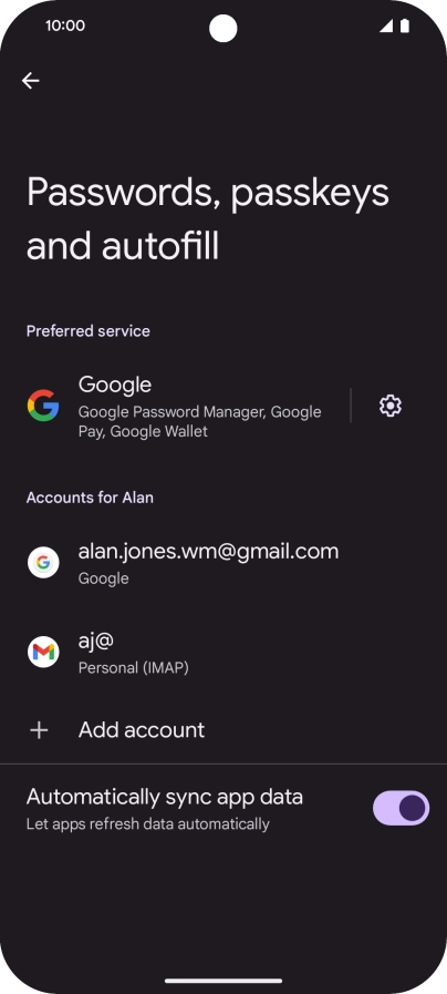Slide your finger upwards starting from the bottom of the screen to return to the home screen.