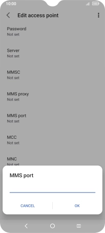 Key in 8799 and press OK. Key in 8799 and press OK.