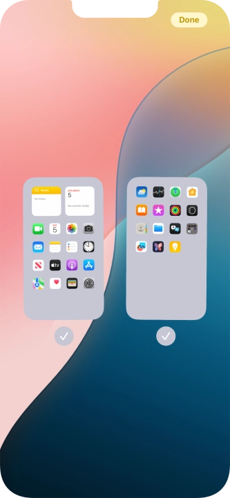 Press Done. Press Done.