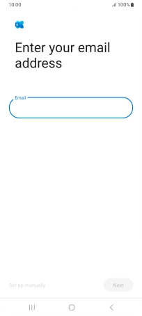 Press the field below 