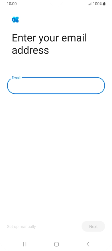 Press the field below 