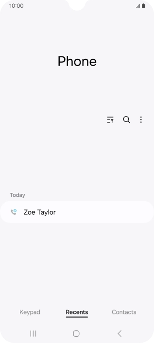 Press the required number.