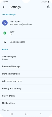 Press Privacy and security. Press Privacy and security.