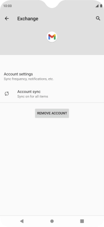 Press Account settings. Press Account settings.