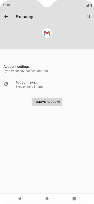 Press Account settings. Press Account settings.