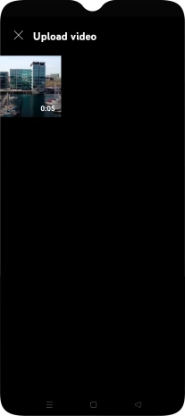 Press the required video clip.