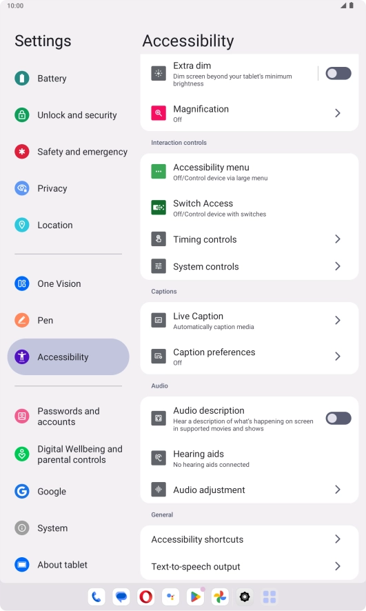 Press the required category below 