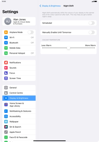 Press the indicator next to Press the indicator next to