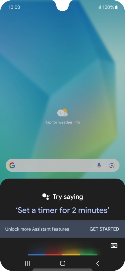 Say, in your own words, what you would like your phone to do, e.g.: OPEN [application], CALL [contact], SEARCH FOR [information]. It's not necessary to use a specific command for each function.