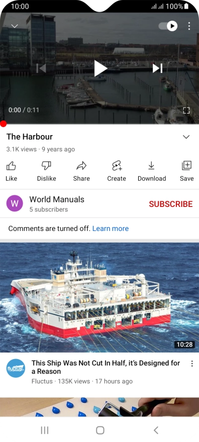 Press the Home key to return to the home screen. Press the Home key to return to the home screen.