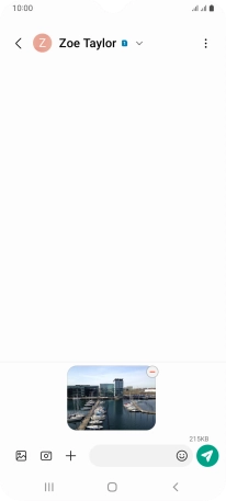 Press the SIM icon to select the required SIM.