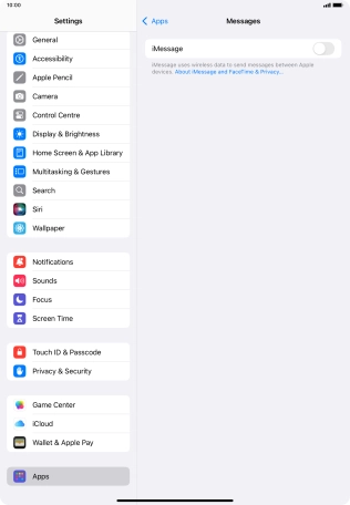Press the indicator next to Press the indicator next to