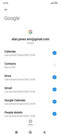 Press the field next to 