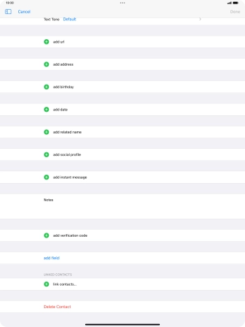 Press link contacts....