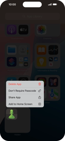 Press Don't Require Passcode.