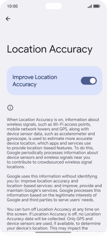 If you press the indicator next to 