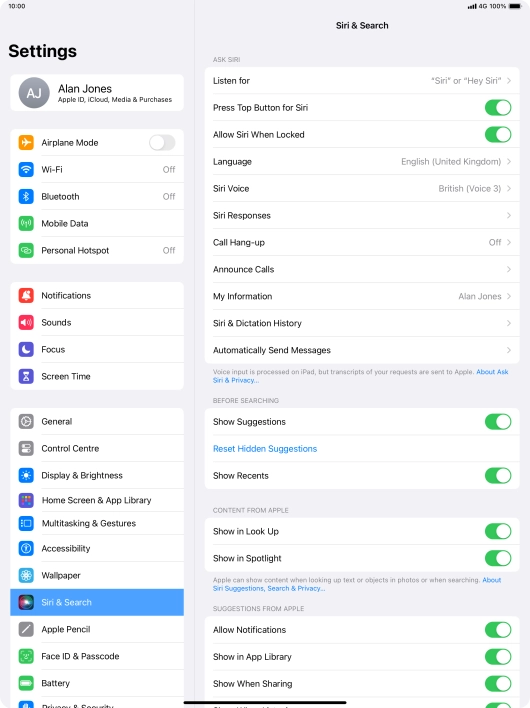 Press Listen for. Press Listen for.