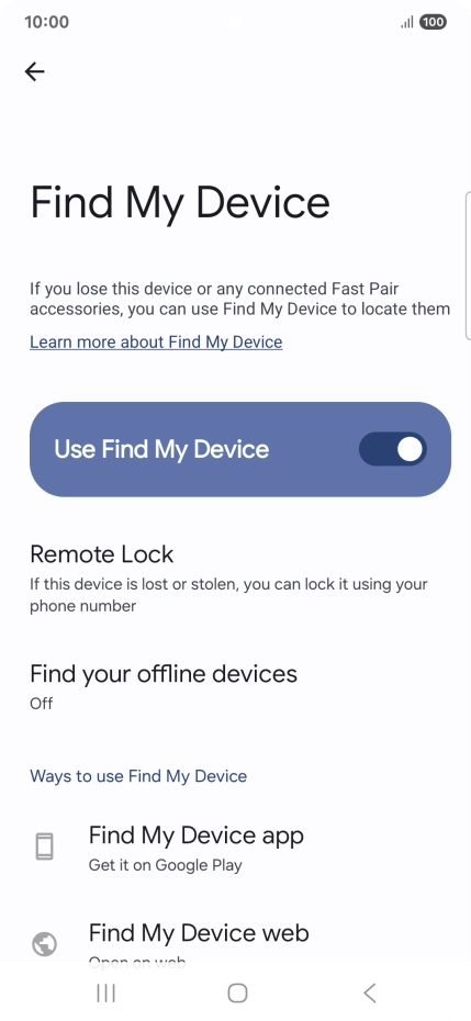 Press the Home key to return to the home screen. Press the Home key to return to the home screen.