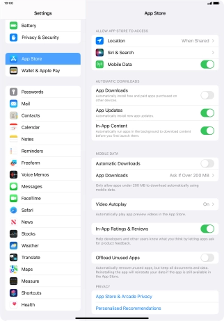 Press the indicator next to Press the indicator next to