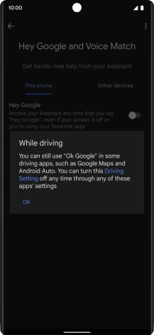 If you turn off the function, press OK.