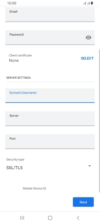 Press the field below Press the field below