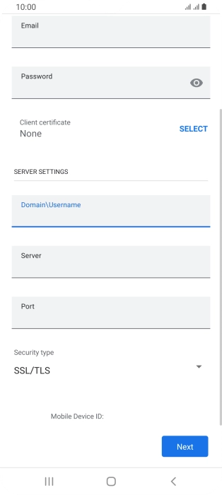 Press the field below Press the field below