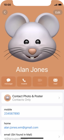 Slide your finger upwards starting from the bottom of the screen to return to the home screen.