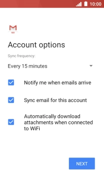 Press the drop down list below 