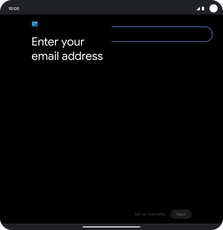 Press the field below 