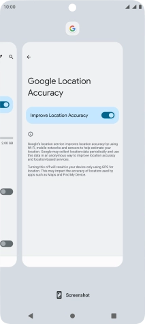 To end one running application, slide your finger upwards on the required application.
